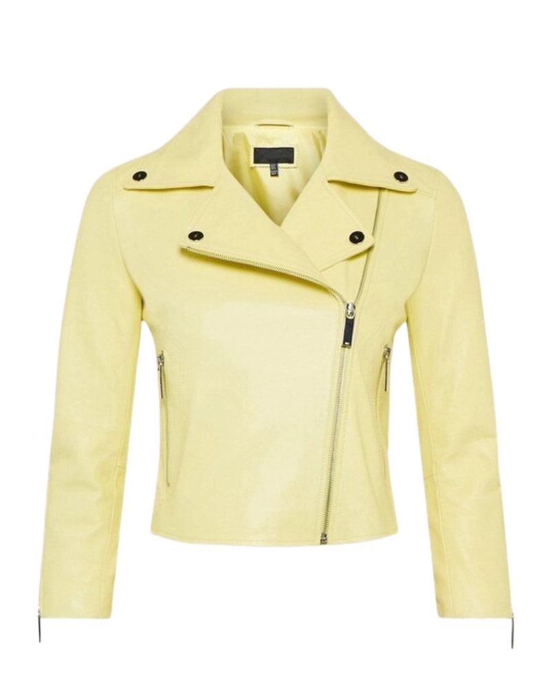 Women’s Faux Leather Biker Jacket