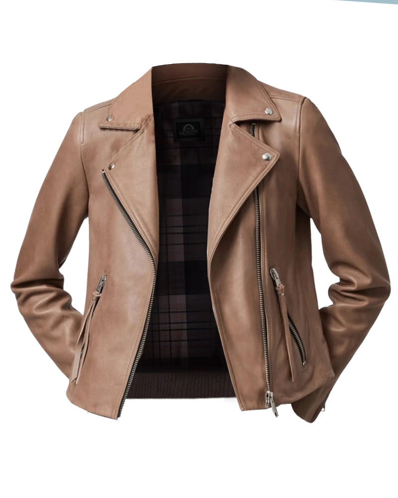 Emily Women’s Motorcycle Leather Jacket