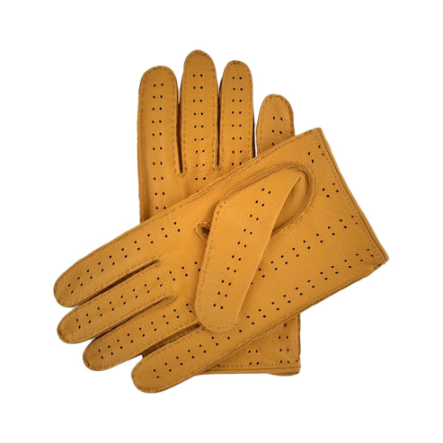 Bravo Bros Men’s Genuine Sheepskin Leather Driving Gloves – Classic & Comfortable