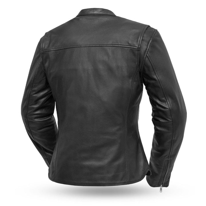 Bravo Bros Roxy Women’s Leather Motorcycle Jacket