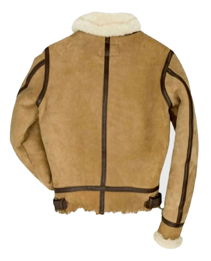 Women’s B3 Bomber Suede Leather Shearling Jacket – Bravo Bros