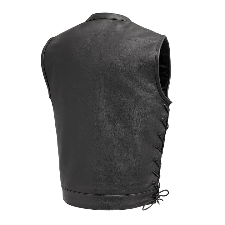 Sniper Men’s Motorcycle Leather Vest