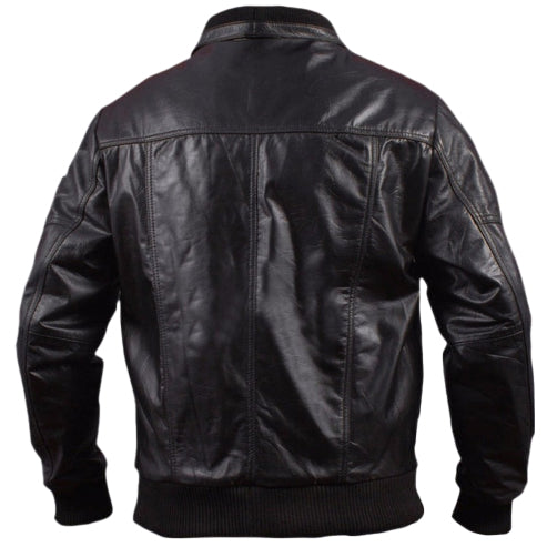 American Bomber Premium Leather Jacket for Men