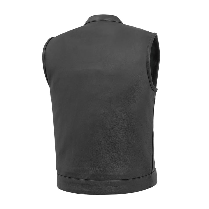 Sharp Shooter Men’s Motorcycle Leather Vest
