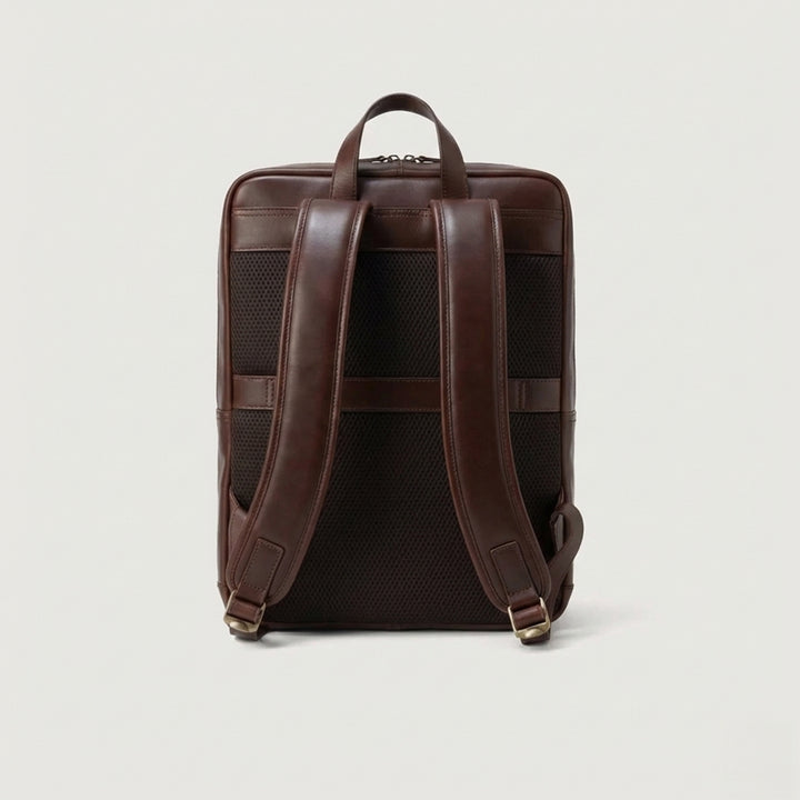Bedford Vintage Brown Leather Backpack