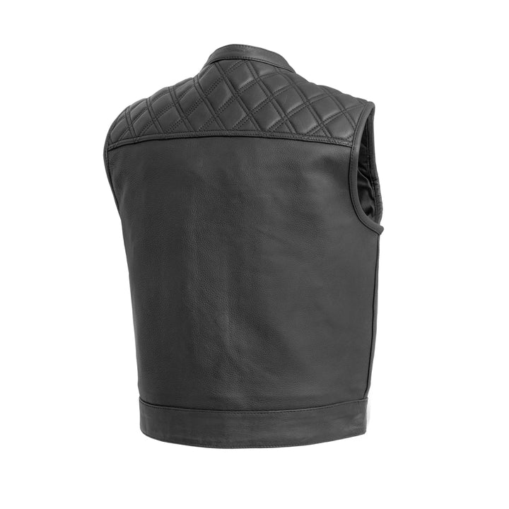 Upside Men’s Club Style Leather Vest