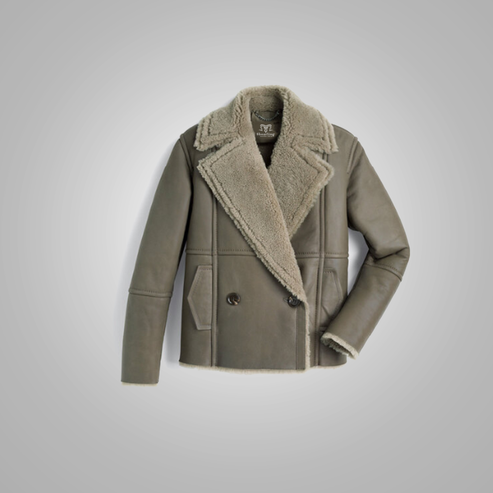 Women’s B3 Aviator Bomber Jacket – Real Fur & Genuine Leather