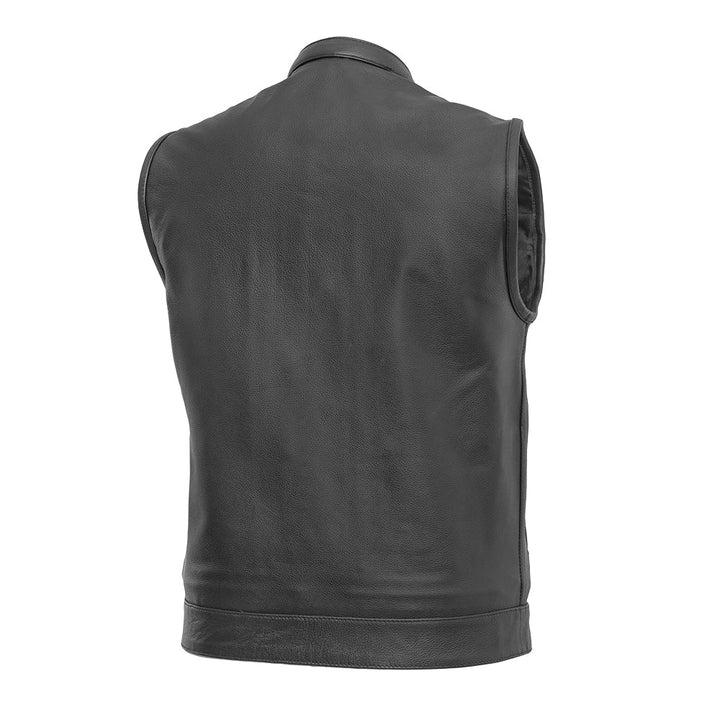 Blaster Men’s Motorcycle Leather Vest