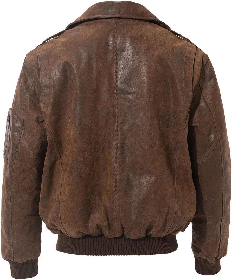 Women’s Aviator Leather Jacket – Cozy & Stylish by Bravo Bros