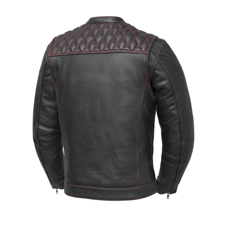 Cinder Men’s Café Racer Leather Jacket