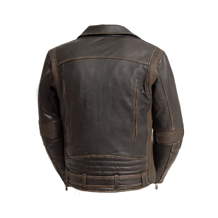 Wrath Men’s Motorcycle Leather Jacket