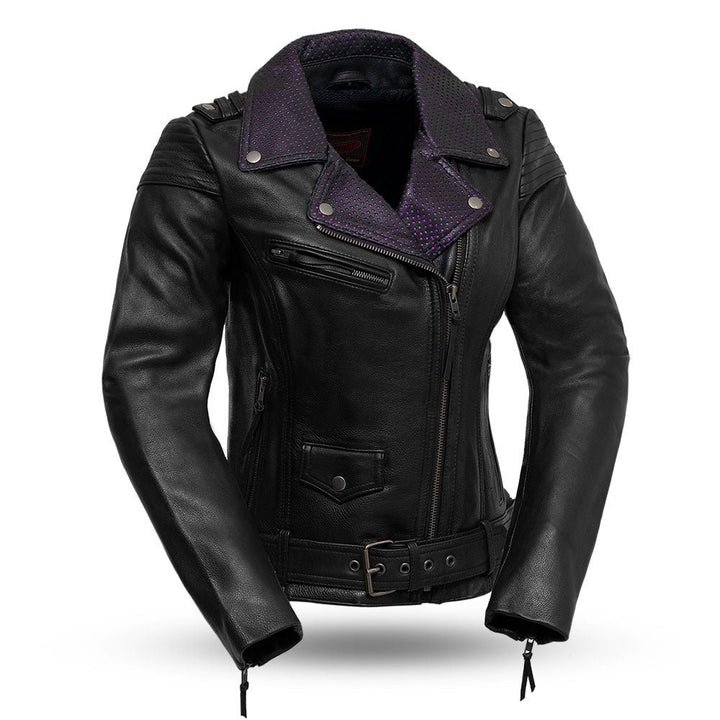Bravo Bros Iris Women’s Motorcycle Leather Jacket