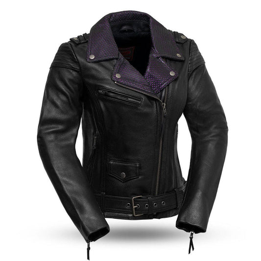 Bravo Bros Iris Women’s Motorcycle Leather Jacket