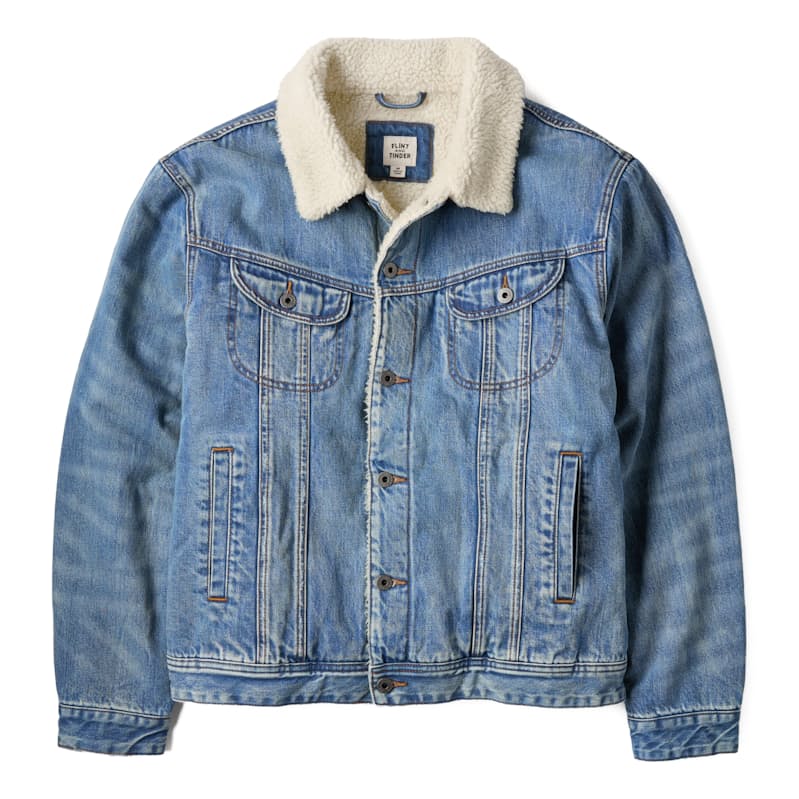 Men’s Sherpa-Lined Trucker Jacket