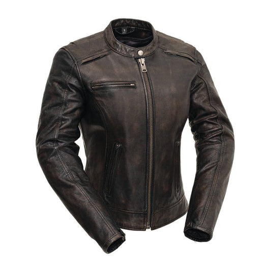 Bravo Bros Trickster Women’s Motorcycle Leather Jacket