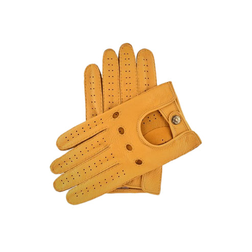 Bravo Bros Men’s Genuine Sheepskin Leather Driving Gloves – Classic & Comfortable