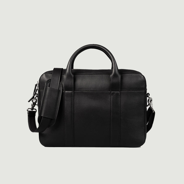 Captain Black Leather Business Briefcase