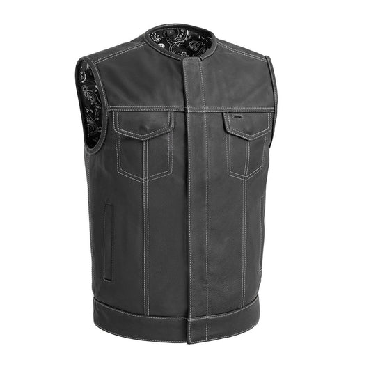 Bandit Men’s Motorcycle Leather Vest