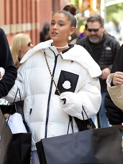 Women’s Ariana Grande–Inspired Puffer Jacket – Trendy Cozy Style by Bravo Bros