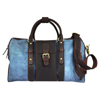 Bravo Bros Expedition Pro Leather Carry-On Bag – Compact & Durable Travel Gear