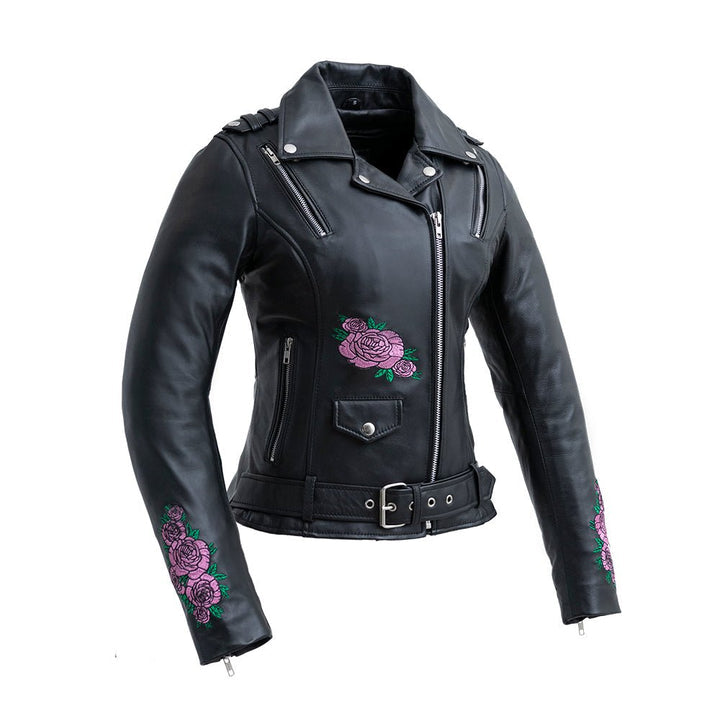 Bravo Bros Bloom Women’s Motorcycle Leather Jacket