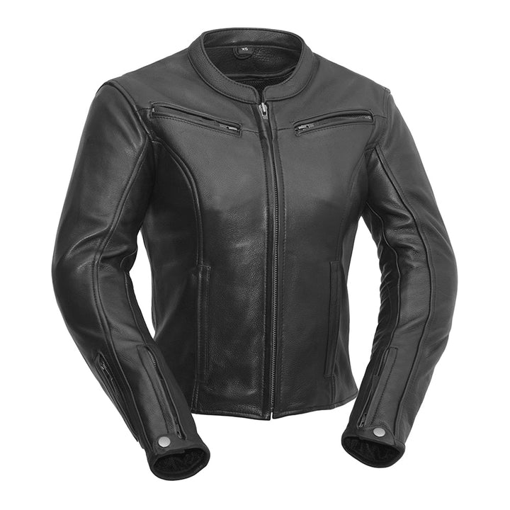 Bravo Bros Speed Queen Women’s Motorcycle Leather Jacket