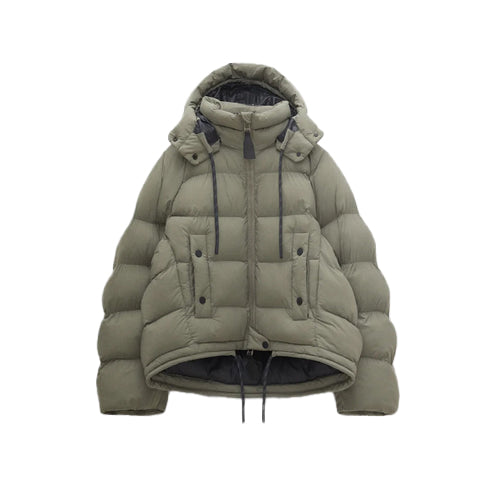 Women’s Dull Green Puffer Jacket – Lightweight, Cozy & Stylish