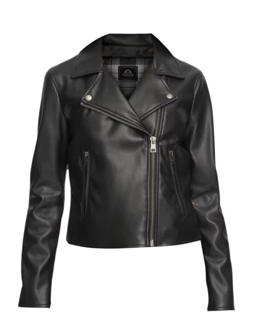 Women’s Real Leather Biker Jacket