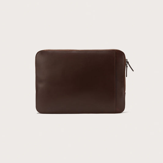 Baxter Vintage Brown Leather Laptop Sleeve