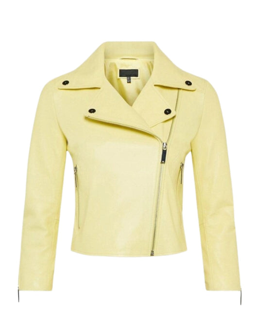 Women’s Faux Leather Biker Jacket