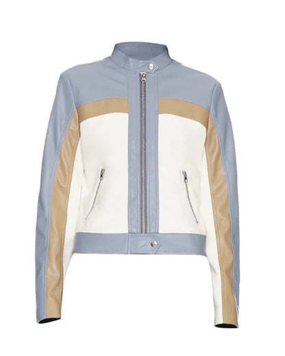 Women’s Faux Leather Biker Jacket