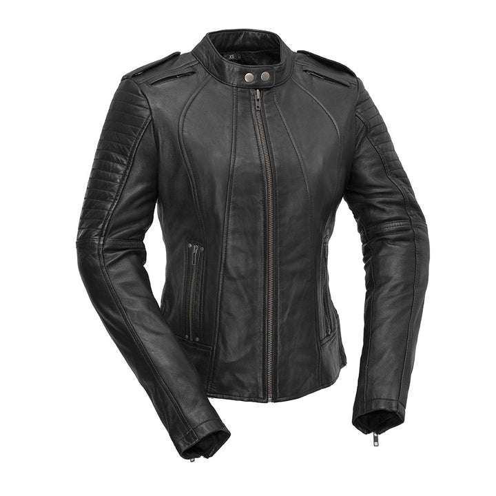 Bravo Bros Biker Women’s Motorcycle Leather Jacket