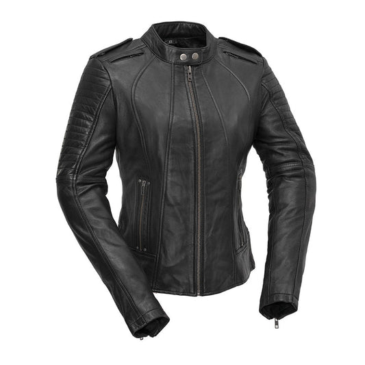 Bravo Bros Biker Women’s Motorcycle Leather Jacket