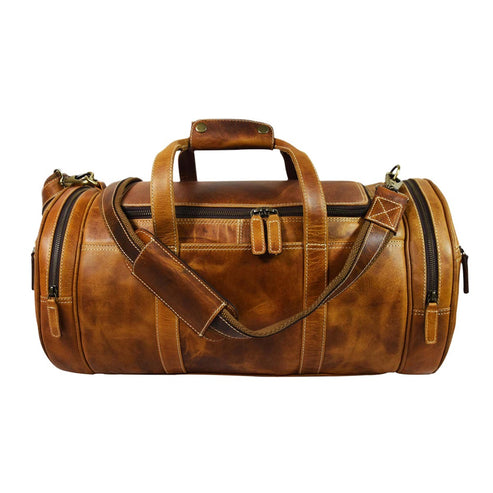 Bravo Bros WanderLux Premium Leather Carry-On Bag – Luxury for Modern Travelers
