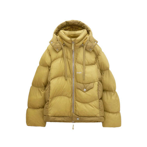Women’s Yellow Puffer Jacket – Simple, Stylish & Everyday Cozy