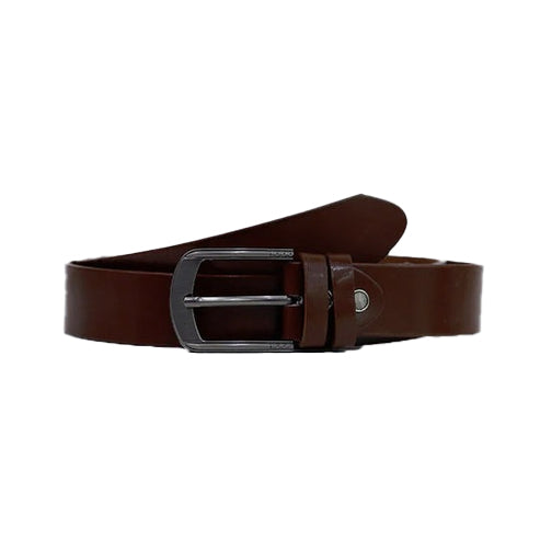 Bravo Bros Men’s Brick Red Handmade Leather Belt – Premium & Durable