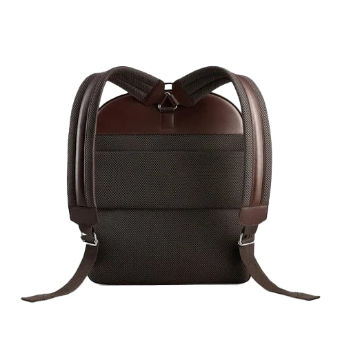 Bravo Bros Men’s Dark Brown Italian Leather Backpack – Premium & Stylish