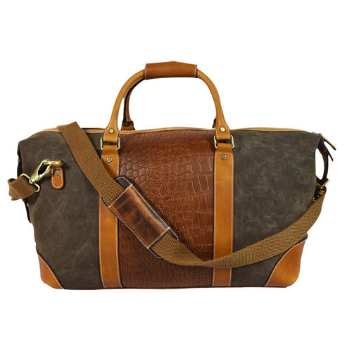 Bravo Bros Nomadic Wanderer Leather Duffel Bag – Rugged & Stylish Travel Companion