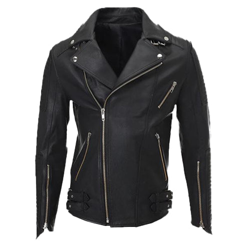 Men’s Unique Style Fashion Leather Jacket