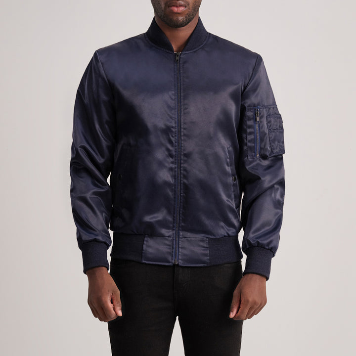 Quinton Blue MA-1 Bomber Jacket