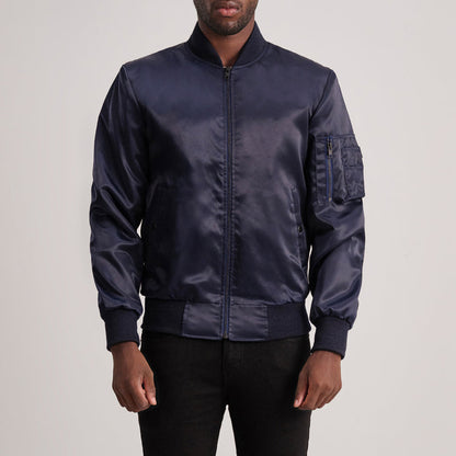 Quinton Blue MA-1 Bomber Jacket