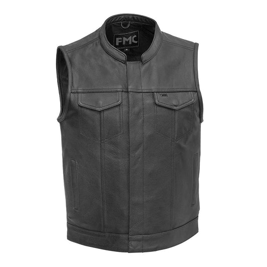 Blaster Men’s Motorcycle Leather Vest