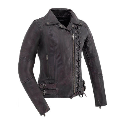 Bravo Bros Wildside Women’s Motorcycle Leather Jacket
