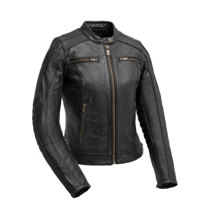 Bravo Bros Jada Women’s Motorcycle Leather Jacket
