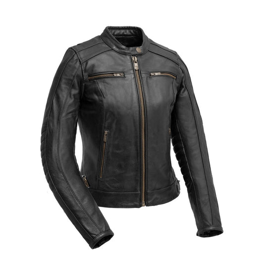 Bravo Bros Jada Women’s Motorcycle Leather Jacket