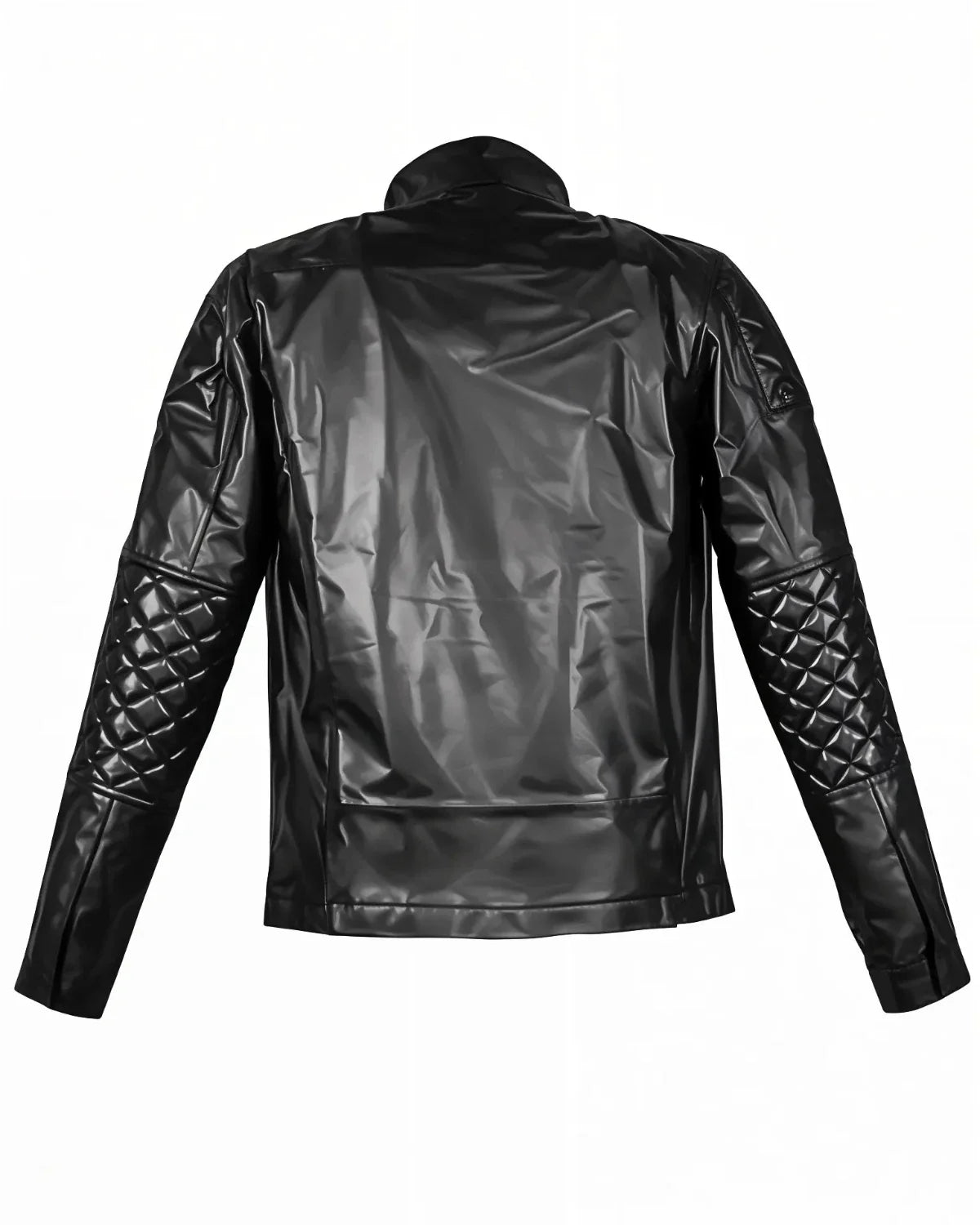 Johnny Silverhand Cyberpunk 2077 Black Leather Jacket – Bravo Bros Edition