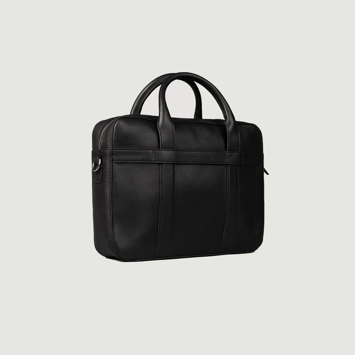 Captain Black Leather Business Briefcase