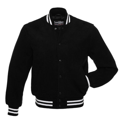JMIERR Men’s Color-Block Jacquard Varsity Bomber Jacket – Lightweight & Casual