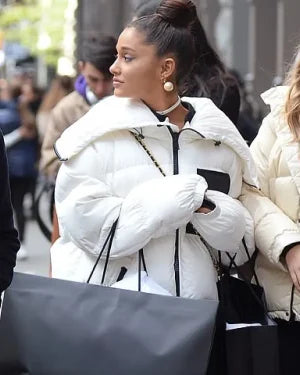 Women’s Ariana Grande–Inspired Puffer Jacket – Trendy Cozy Style by Bravo Bros