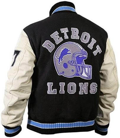 Axel Foley Detroit Lions Letterman Jacket – Beverly Hills Cop Edition